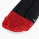 Calze da sci Lenz Heat Sock 5.1 Toe Cap Regular Fit antracite/rosso 4