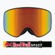 Red Bull SPECT Rush nero opaco/nero/arancio rosso a specchio/rosso occhiali da sci da neve 6