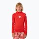 Rip Curl Lycra Brand Wave UPF rosso manica lunga da nuoto per bambini 2