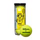 Palline da tennis Wilson Minions Stage 1 per bambini 3 pezzi giallo WR8202501