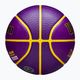 Wilson NBA Player Icon Outdoor basket Lebron viola dimensioni 7 4