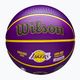 Wilson NBA Player Icon Outdoor basket Lebron viola dimensioni 7 6