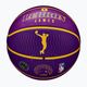 Wilson NBA Player Icon Outdoor basket Lebron viola dimensioni 7 8