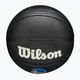 Pallone da basket Wilson NBA Tribute Mini Golden State Warriors bambino nero taglia 3 5