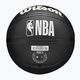 Pallone da basket Wilson NBA Tribute Mini Golden State Warriors bambino nero taglia 3 7