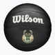 Pallone da basket Wilson NBA Team Tribute Mini Milwaukee Bucks per bambini nero taglia 3