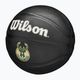 Pallone da basket Wilson NBA Team Tribute Mini Milwaukee Bucks per bambini nero taglia 3 3
