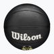 Pallone da basket Wilson NBA Team Tribute Mini Milwaukee Bucks per bambini nero taglia 3 5