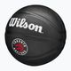 Pallone da basket Wilson NBA Tribute Mini Toronto Raptors bambino nero taglia 3 3