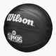 Pallone da basket Wilson per bambini NBA Team Tribute Mini Los Angeles Clippers nero taglia 3 3