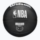 Pallone da basket Wilson per bambini NBA Team Tribute Mini Los Angeles Clippers nero taglia 3 6