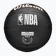 Pallacanestro per bambini Wilson NBA Team Tribute Mini New York Knicks nero taglia 3 6