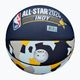 Pallacanestro Wilson 2024 NBA All Star Mini per bambini + scatola marrone misura 3 5