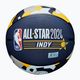 Pallacanestro Wilson 2024 NBA All Star Mini per bambini + scatola marrone misura 3 6