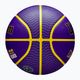 Wilson NBA Player Icon Outdoor basket Lebron blu dimensioni 7 8