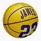 Pallacanestro Wilson NBA Player Icon Mini Lebron giallo taglia 3 bambini 2