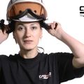 CASCO casco da sci SP-6 Visiera struttura nera 10