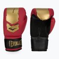 Everlast Prospect 2 set boxe casco + scudi + guanti rosso/oro 3