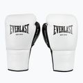 Guantoni da boxe Everlast Powerlock Pro OG Laced white/black 2