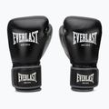 Guantoni da boxe Everlast Powerlock OG H&L Leather Advanced Training black/white 2