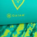 Gaiam tappetino yoga Lotus turchese 6 mm verde 62344 5