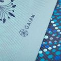 Gaiam Mystic tappetino yoga 6 mm blu 62899 5