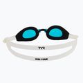 Occhialini da nuoto per bambini TYR Foam Youth blue/black/white 4