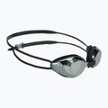 Occhiali da nuoto TYR Blackhawk Racing Mirrored argento/metallo/nero