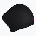 Cuffia TYR Wrinkle Free nero/rosa 2