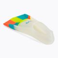 TYR Stryker Pinne da nuoto in silicone 37-38 EU bianco/multicolore 4