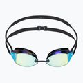 Occhiali da nuoto TYR Tracer-X Racing Mirrored oro/nero 2
