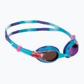 Occhialini da nuoto TYR Swimple Tie Dye Mirrored viola/turchese/viola per bambini