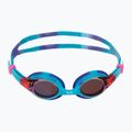 Occhialini da nuoto TYR Swimple Tie Dye Mirrored viola/turchese/viola per bambini 2