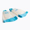 Pinne da nuoto TYR Hydroblade bianco/blu