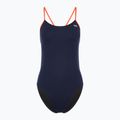 Costume intero donna TYR Hexa Cutoutfit navy/arancio