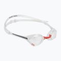 Occhiali da nuoto TYR Tracer-X Elite Racing chiaro/rosso/navy