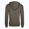 Felpa da uomo JRC con cappuccio e zip Verde pesca 2