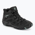 Scarpe da trekking da donna Merrell Claypool Sport Mid GTX nero/onda