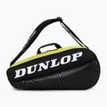 Borsa da tennis Dunlop D Tac SX-Club 10RKT nero/giallo