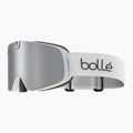 Occhiali da sci Bollé Nevada Neo bianco opaco/nero cromato e blu vermiglio chiaro 2