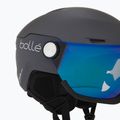 Casco da sci Bollé V-Ryft Grigio puro opaco/blu fotocromatico 8