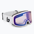 Maschera da sci Bollé Nevada Small off-white matte/phantom vermilion blue photochromic