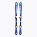 Sci da discesa per bambini Salomon S/Race MT Jr + attacchi L6 race blu/bianco