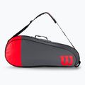 Wilson Team 3 PK borsa da tennis rossa WR8011502 2