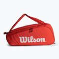 Wilson Super Tour 15 PK borsa da tennis rossa WR8010301 2
