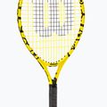 Racchetta da tennis Wilson Minions Jr 19 per bambini giallo e nero WR068910H+ 5