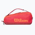 Borsa da tennis Wilson Tour 6 Pack Maroon WR8011302001 2