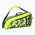 Borsa da tennis per bambini Wilson Junior Racketbag giallo WR8017802001