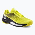 Scarpe da tennis Wilson Rush Pro 4.0 Clay da uomo nero e giallo WRS329450