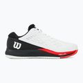 Scarpe da tennis da uomo Wilson Rush Pro Ace bianco/rosso/poppy red 2